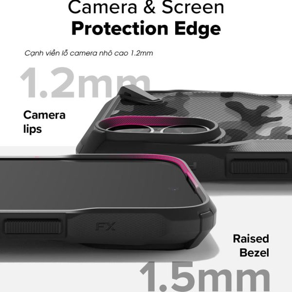 ốp lưng iPhone 16 ringke fusion x