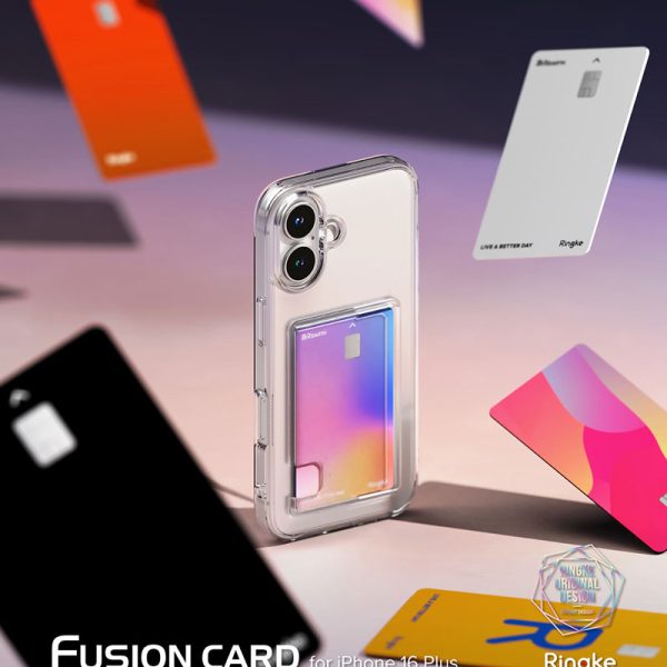 ốp lưng iPhone 16 plus ringke fusion card