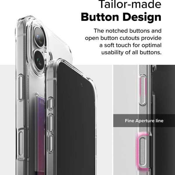 ốp lưng iPhone 16 plus ringke fusion card
