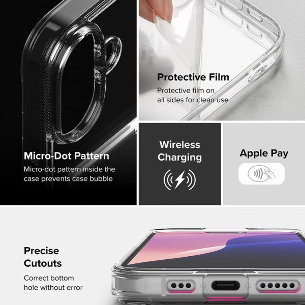 ốp lưng iPhone 16 plus ringke fusion card