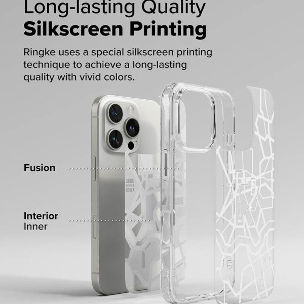 ốp iPhone 16 pro max ringke fusion design