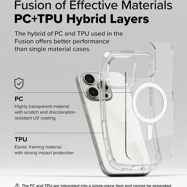 ốp lưng iPhone 16 Pro Max RINGKE Fusion Magnetic