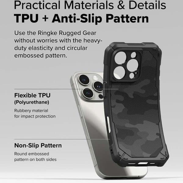 ốp lưng iPhone 16 Pro Max RINGKE Rugged Gear