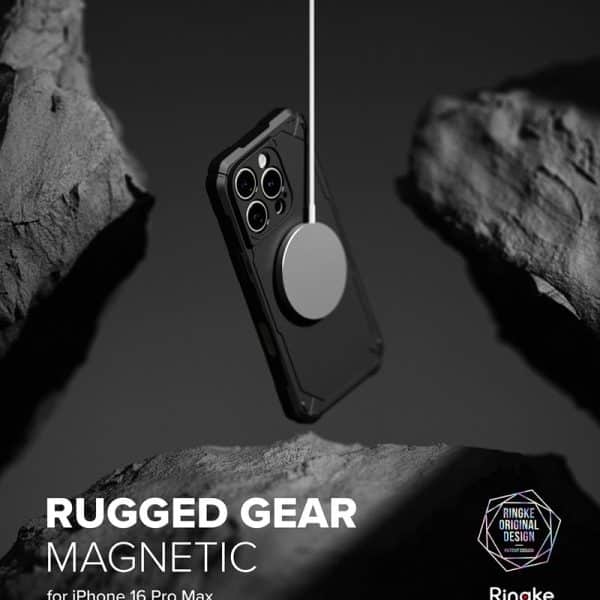 ốp lưng iPhone 16 Pro Max Ringke Rugged Gear Magnetic