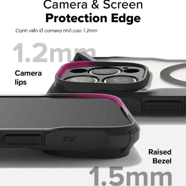 ốp lưng iPhone 16 pro max ringke fusion x magnetic