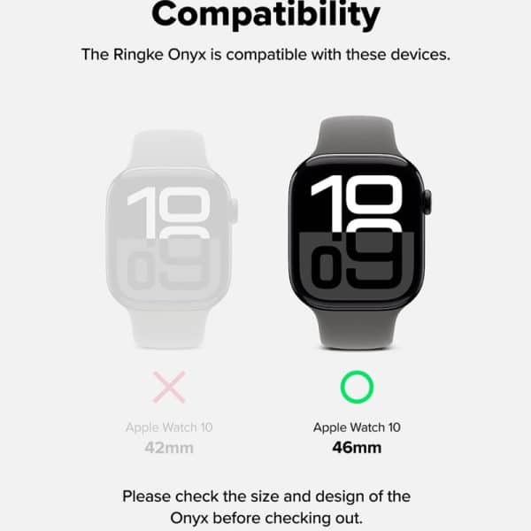 Ốp Apple Watch 10 RINGKE Onyx