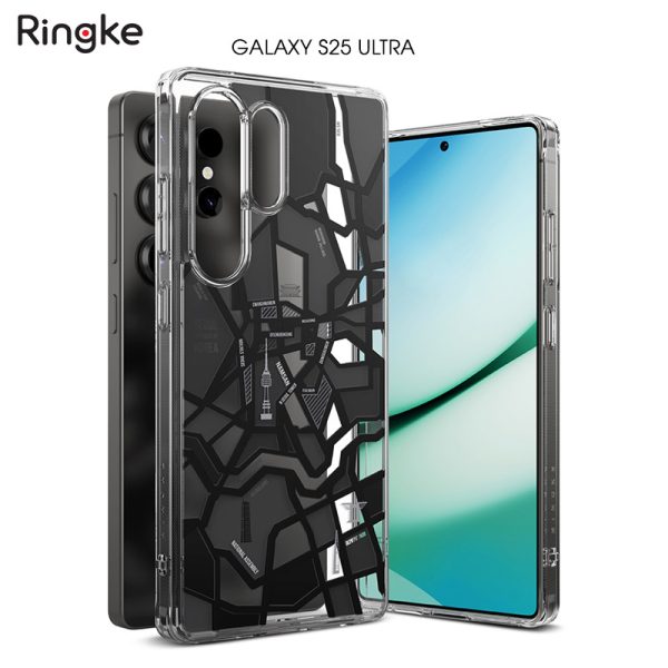 Ốp lưng Samsung Galaxy S25 Ultra Ringke Fusion Design