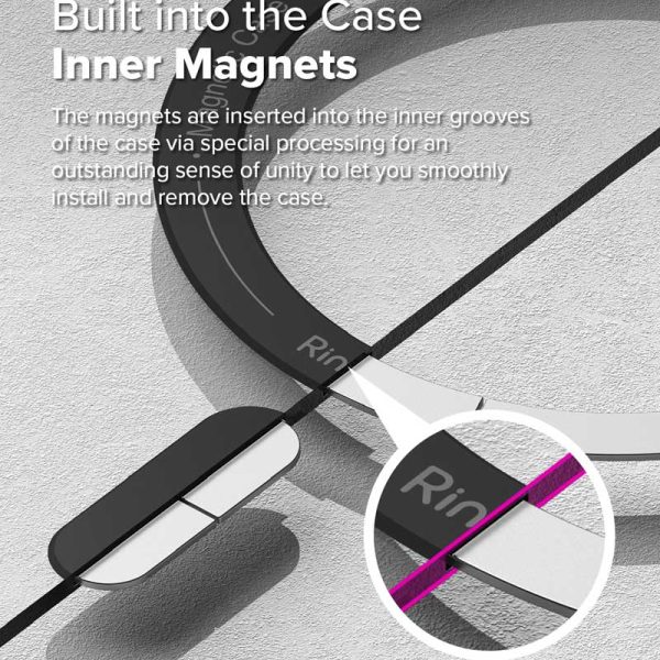 Ốp lưng Samsung Galaxy S25 Ultra RINGKE Fusion X Magnetic