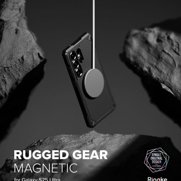 Ốp lưng Samsung Galaxy S25 Ultra RINGKE Rugged Gear Magnetic