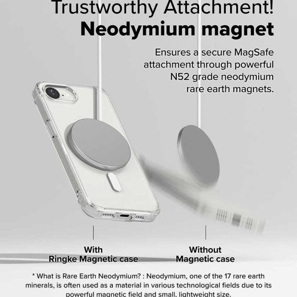 Ốp lưng iPhone 16e RINGKE Fusion Magnetic