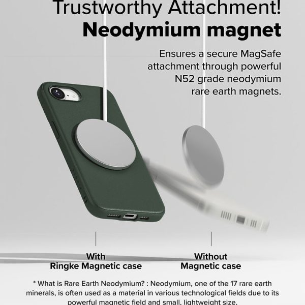 Ốp lưng iPhone 16e Ringke Onyx Magnetic