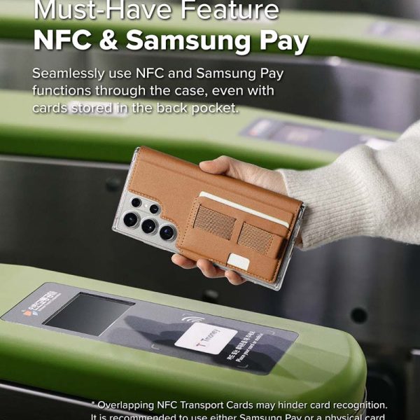 Ví từ tính RINGKE Folio Grip Wallet Magnetic cho S25 Ultra/S24 Ultra