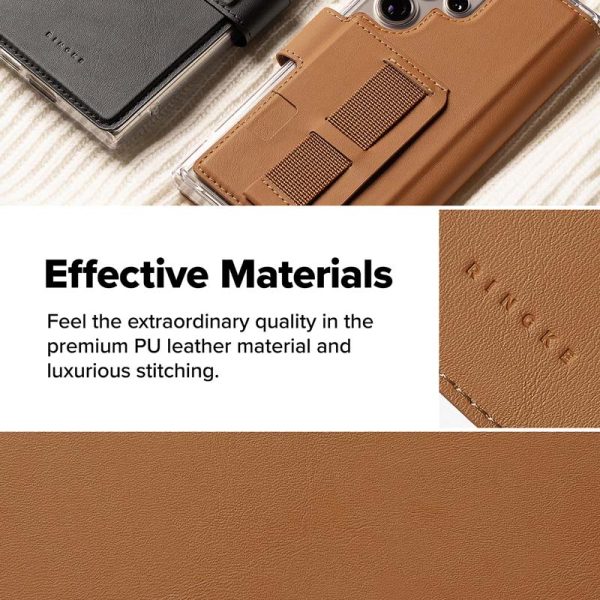 Ví từ tính RINGKE Folio Grip Wallet Magnetic cho S25 Ultra/S24 Ultra