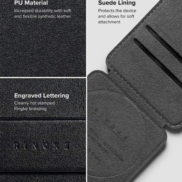 ví kiêm giá đỡ ringke slide grip wallet magnetic