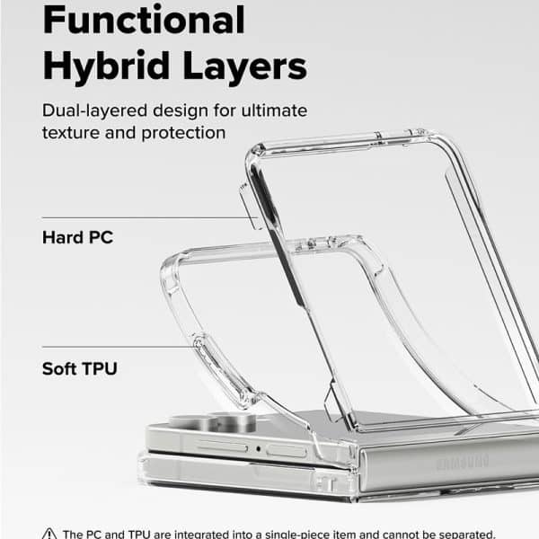 Ốp lưng Samsung Galaxy Z Flip 7 Ringke Fusion