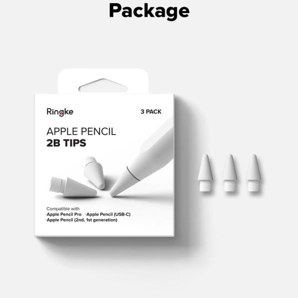 Đầu bút thay thế Ringke 2B Tip dành cho Apple Pencil