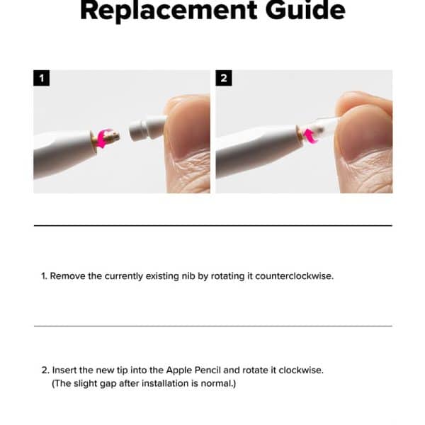 Đầu bút thay thế Ringke Metal Tips dành cho Apple Pencil