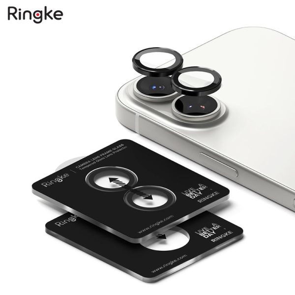 Dán camera iPhone 17 Ringke Lens Frame Glass