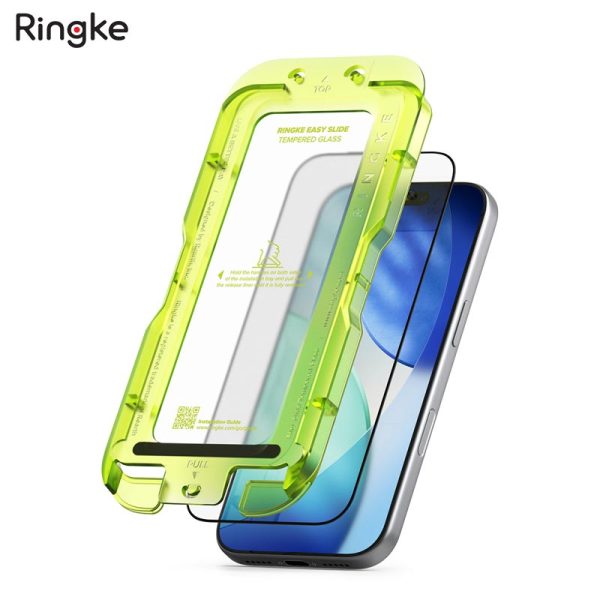 Dán cường lực iPhone 17 Pro Ringke Easy Slide Tempered Glass