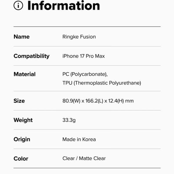 op lung iphone 17 pro max ringke fusion content 11