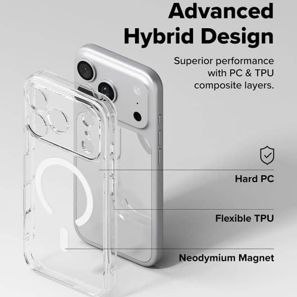Ốp lưng iPhone 17 Pro Max RINGKE Fusion Magnetic