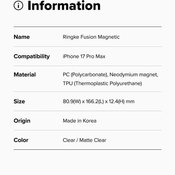op lung iphone 17 pro max ringke fusion magnetic content 11