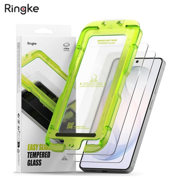 Dán cường lực Samsung Galaxy S26 Ultra Ringke Easy Slide Tempered Glass