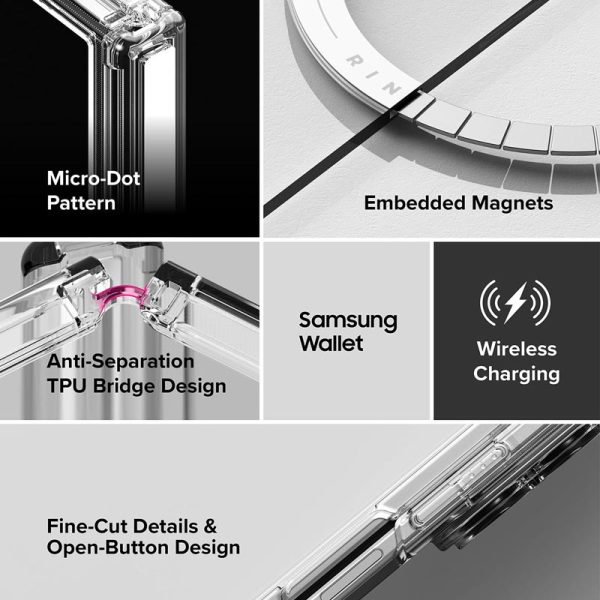 op lung samsung galaxy z fold 8 ultra ringke fusion flap magnetic content 14